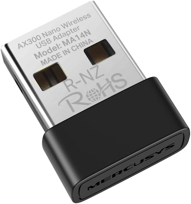 ADAPTADOR WI-FI USB MA14N NANO AX300 2.4GHZ