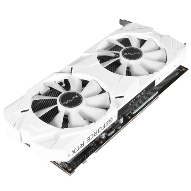 PLACA DE VIDEO GALAX GEFORCE RTX 2060 PLUS EX WHITE DUAL 6GB GDDR6 192-BIT
