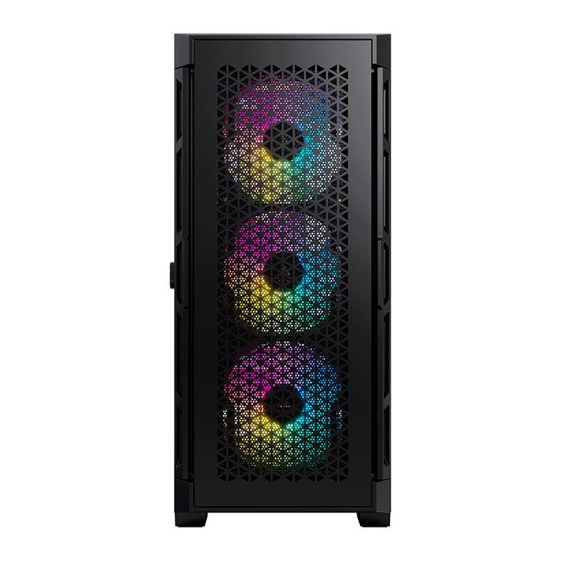 GABINETE GAMER ACEGEEK ERA E451 MID TOWER ATX LATERAL DE VIDRO TEMPERADO PRETO AG-ERA-E451-BK