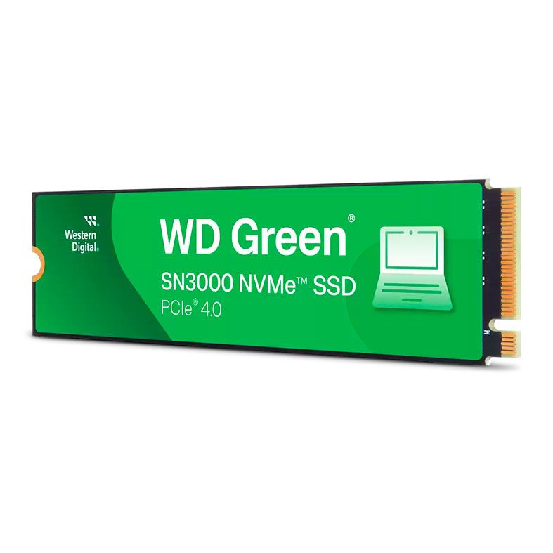 SSD 2TB WD GREEN SN3000 M.2 2280 PCIE 4.0 NVME WDS200T4G0E
