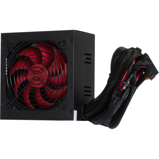FONTE ATX 500W FORTREK CRUSADER PRETA 120MM BIVOLT MANUAL SEM CABO