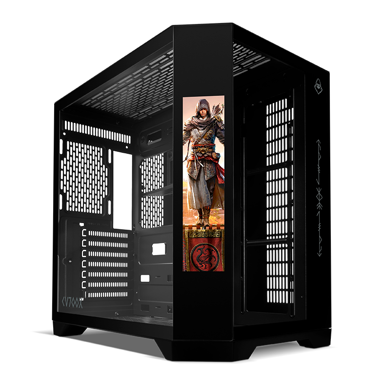 Gabinete Gamer Mancer CV700X (TELA LCD)