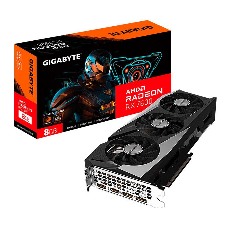 RX 7600 GAMING OC 8GB GIGABYTE