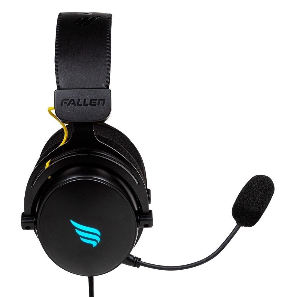 Headset Gamer Fallen Pantera RGB (DRIVER 53MM)
