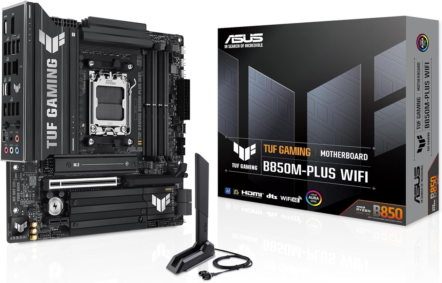 PLACA MÃE B850M-PLUS ASUS TUF (WI-FI)