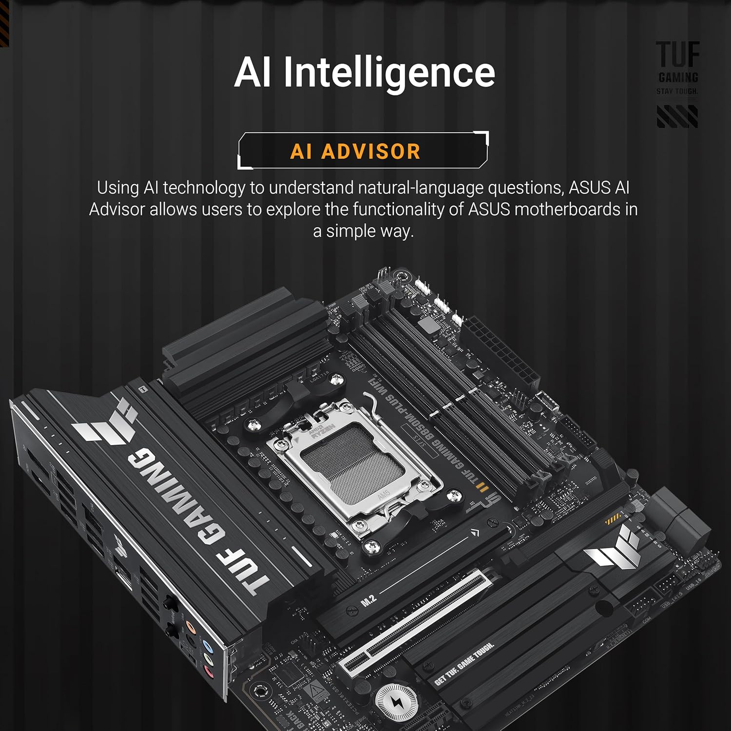 PLACA MÃE B850M-PLUS ASUS TUF (WI-FI)