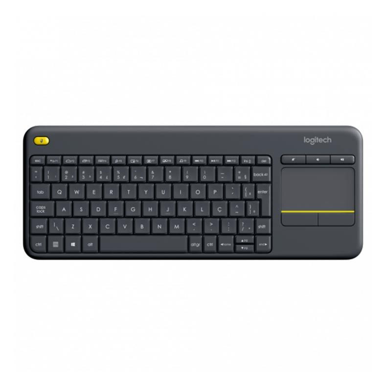 TECLADO LOGITECH K400 WIRELESS PLUS COM TOUCHPAD
