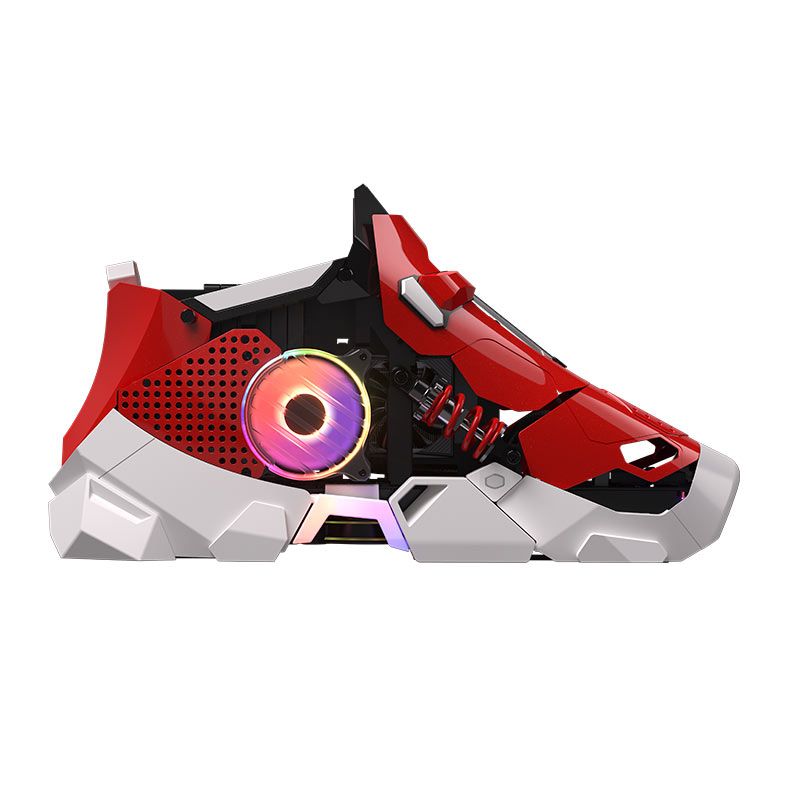 Gabinete Gamer Cooler Master Sneaker X Red (FONTE SFX 850W) (WC FLUX 360MM)