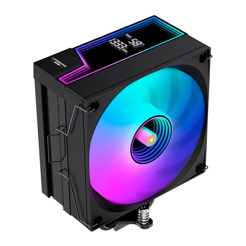 AIR COOLER LOVING COOL AP600B ARGB (120MM) (PRETO)