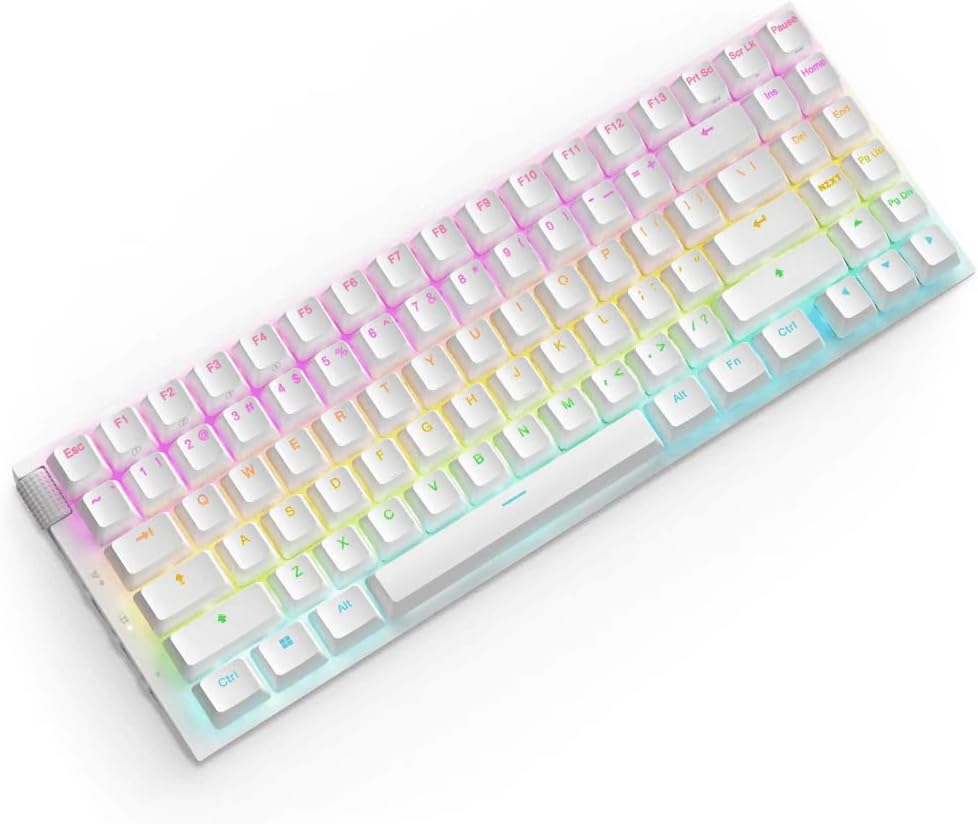 TECLADO OPTICO NZXT FUNCTION 2 MINITKL RGB (USB-C) (BRANCO)