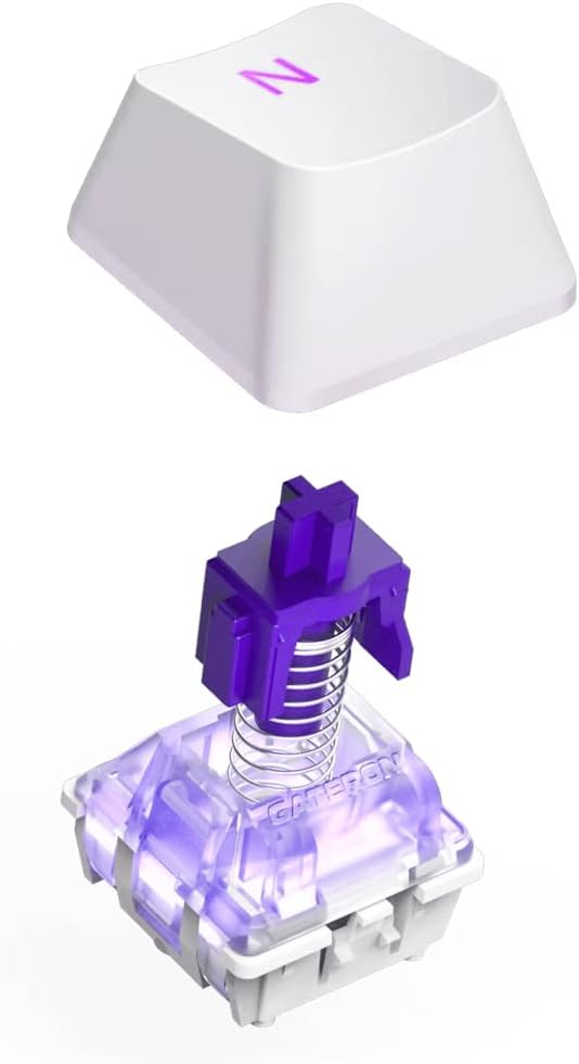TECLADO OPTICO NZXT FUNCTION 2 MINITKL RGB (USB-C) (BRANCO)