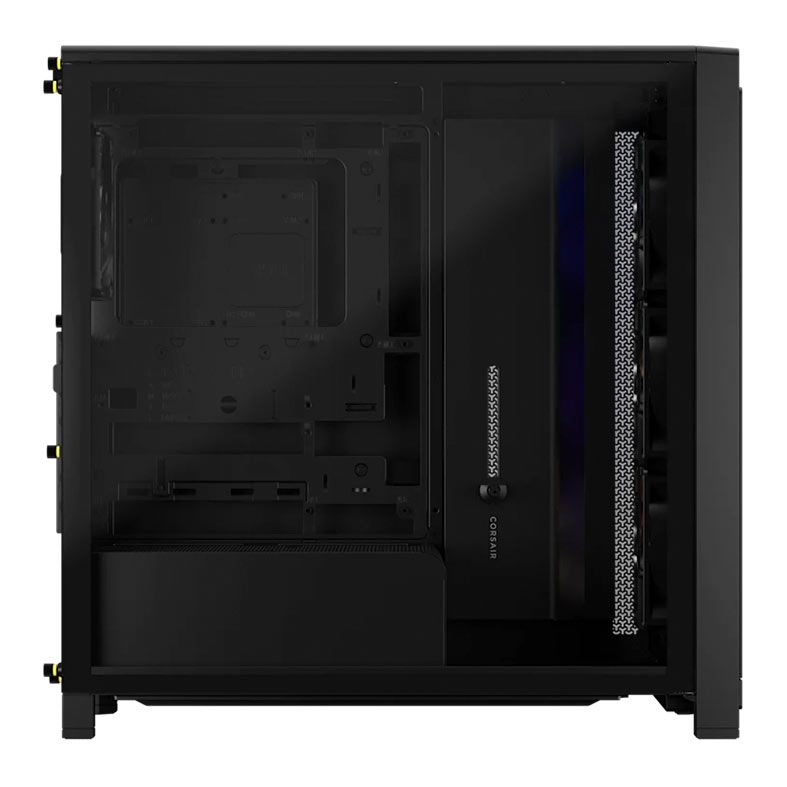 GABINETE GAMER CORSAIR FRAME 4000X RS ARGB MID TOWER PRETO VIDRO TEMPERADO 4 FANS CC-9011302-WW
