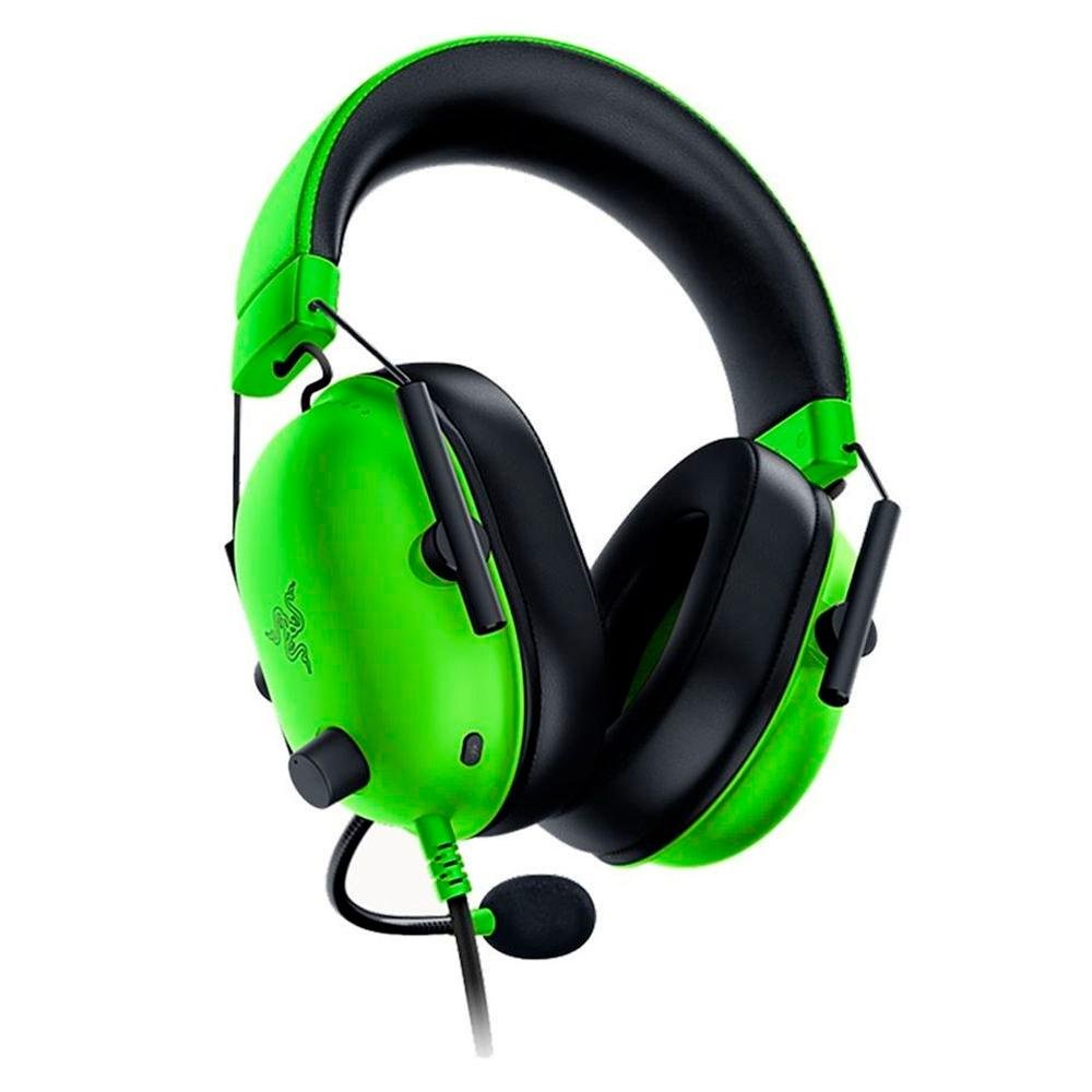 HEADSET GAMER RAZER BLACKSHARK V2 X VERDE (DRIVERS 50MM) (SURROUND 7.1)