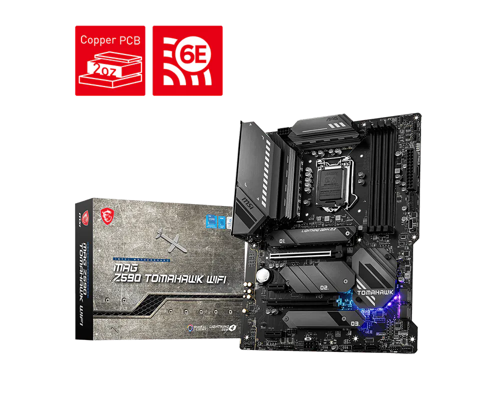 PLACA MAE MSI MAG Z590 TOMAHAWK (LGA 1200)