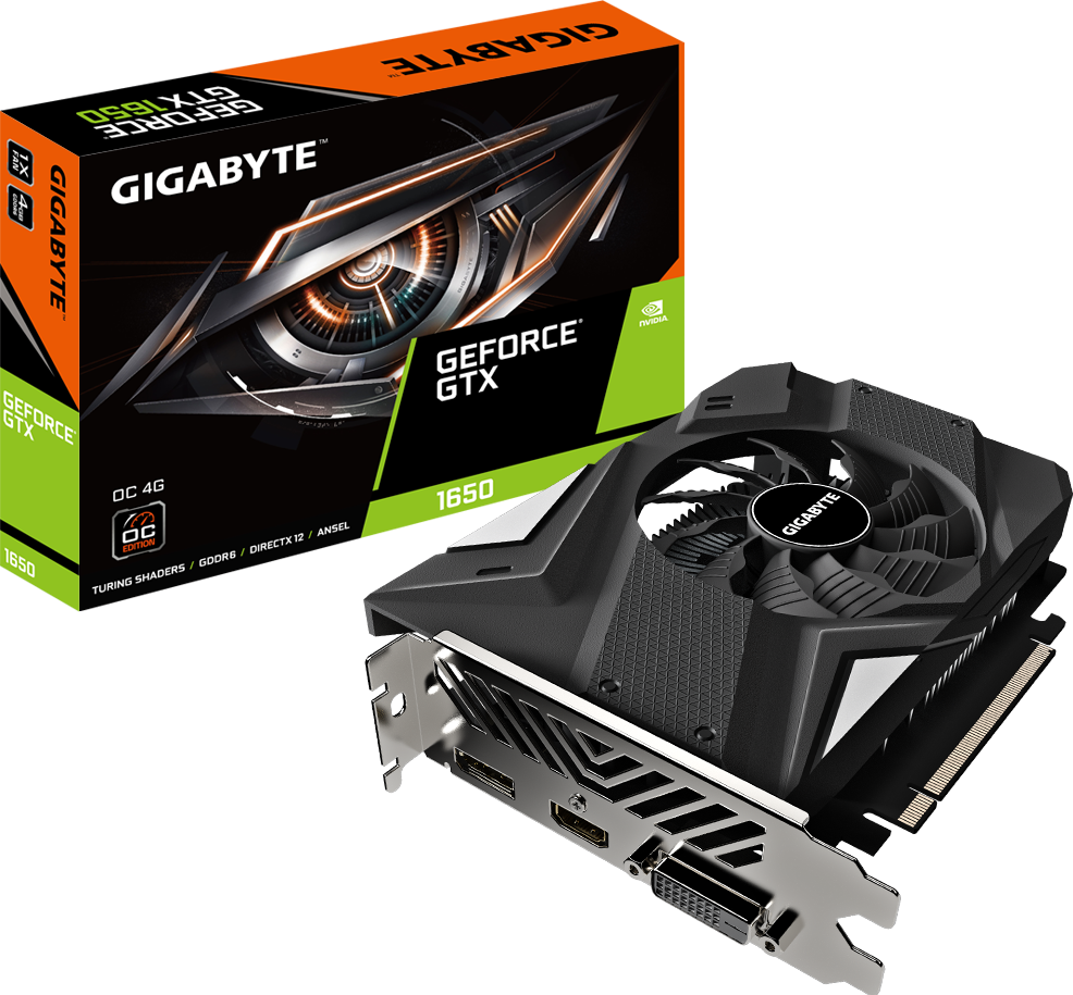 GTX 1650 D6 OC 4GB GIGABYTE