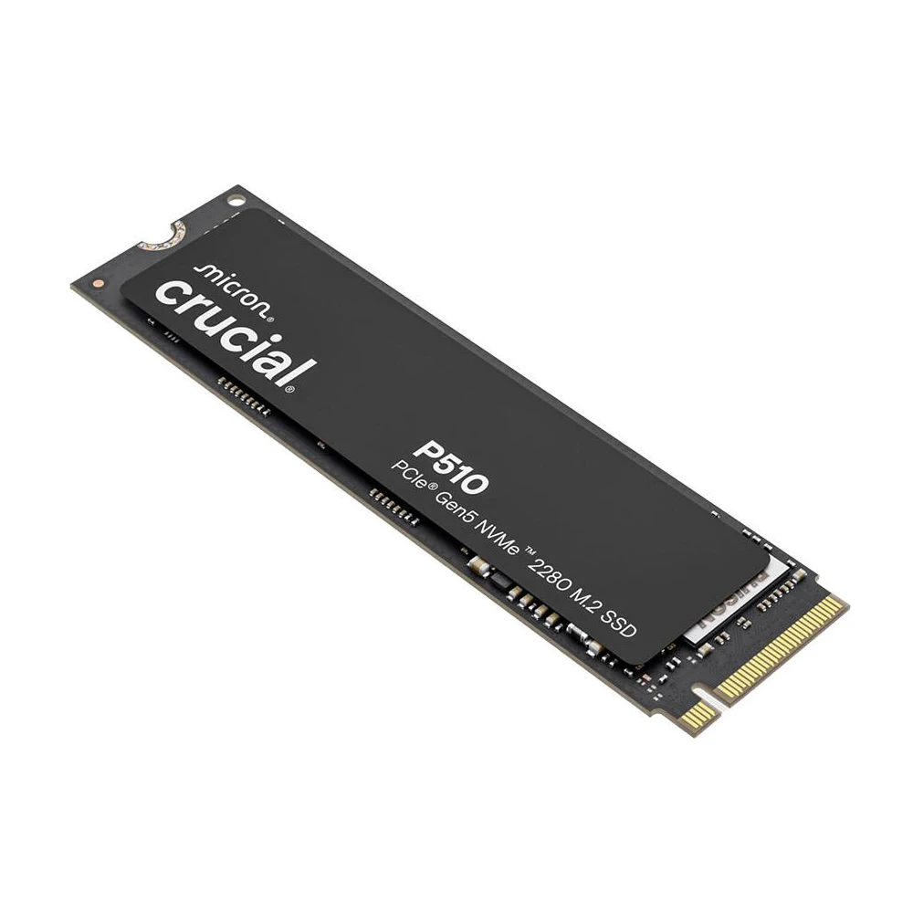 SSD NVME 1TB CRUCIAL P510 PCIE 5.0 X4 M.2 2280 CT1000P510SSD8-01