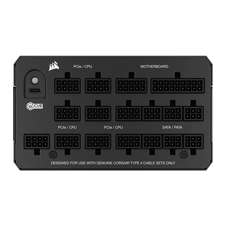 FONTE 1500W CORSAIR HX1500I FULL MODULAR ATX 3.1 PCIE 5.1 CYBENETICS PLATINUM PRETA CP-9020309-WW