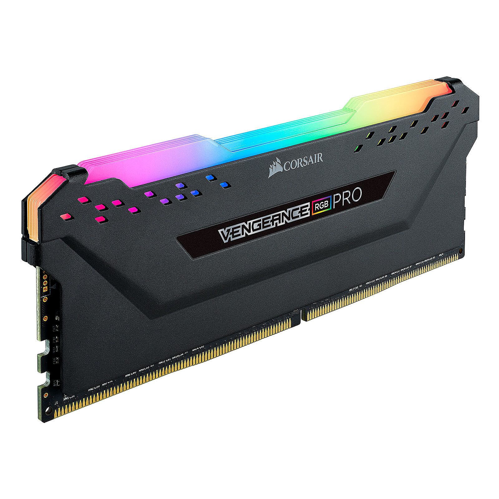MEMÓRIA RAM 64GB (2X32GB) CORSAIR VENGEANCE RGB PRO DDR4 3200MHZ CL16 DIMM PRETA CMW64GX4M2E3200C16