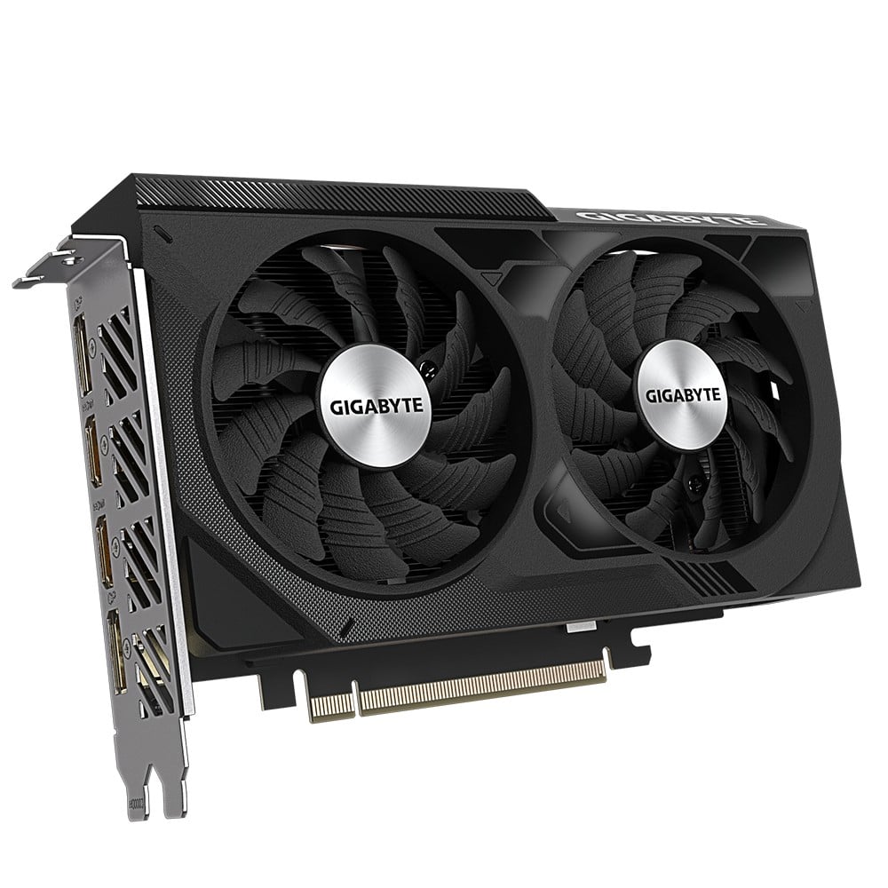 PLACA DE VIDEO 8GB GIGABYTE GEFORCE RTX 4060 WINDFORCE OC GDDR6 128-BIT GV-N4060WF2OC-8GD
