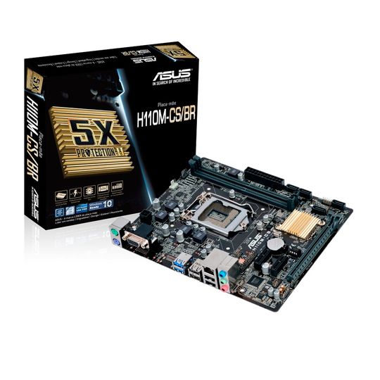 PLACA-MAE ASUS H110M-CS/BR LGA1151 H110 MATX DDR4