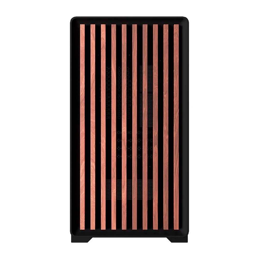 Gabinete Gamer Liketec Bambu Micro-ATX (Preto)