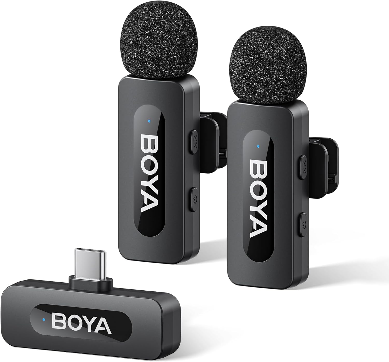 Microfone De Lapela Boya BY-V20 Wireless (USB C)