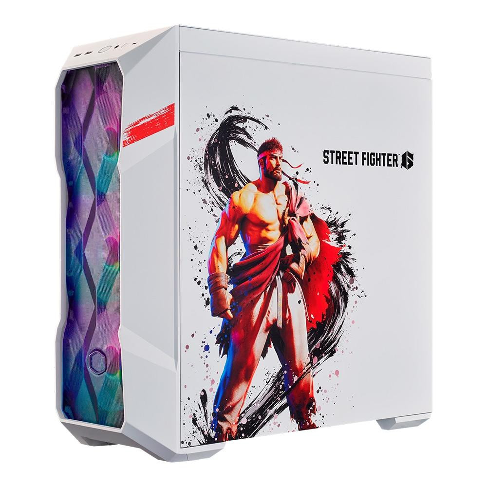 Gabinete Cooler Master TD500 Especial Edition - Ryu (Street Fighter 6)