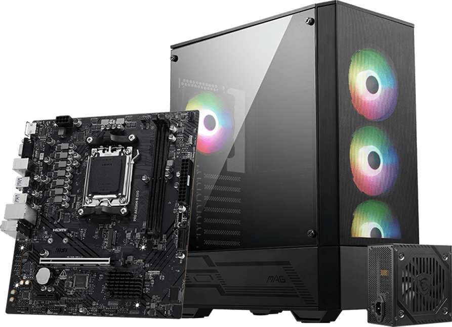 PLACA-MAE MSI PRO A620AM-B EVO AM5 A620 DDR5 MATX