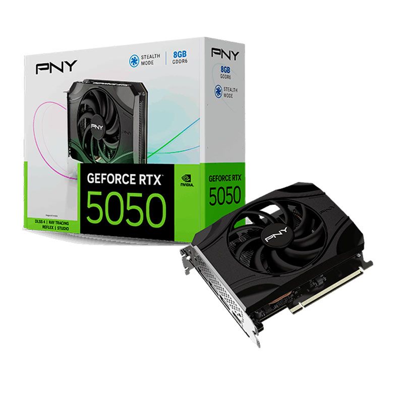 RTX 5050 8GB PNY SINGLE FAN GDDR6