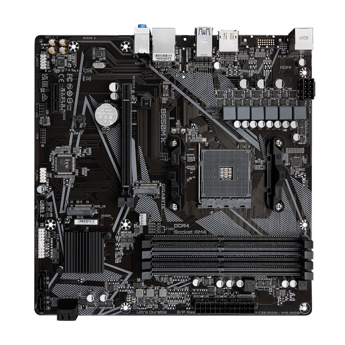 PLACA MAE B550M-K GIGABYTE AMD AM4 DDR4