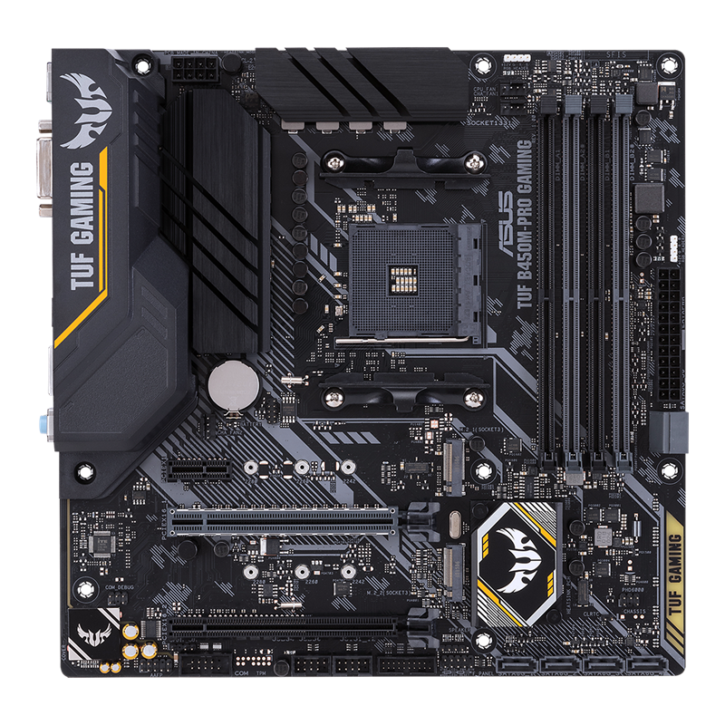Placa Mãe ASUS TUF B450M-PRO GAMING (AM4)