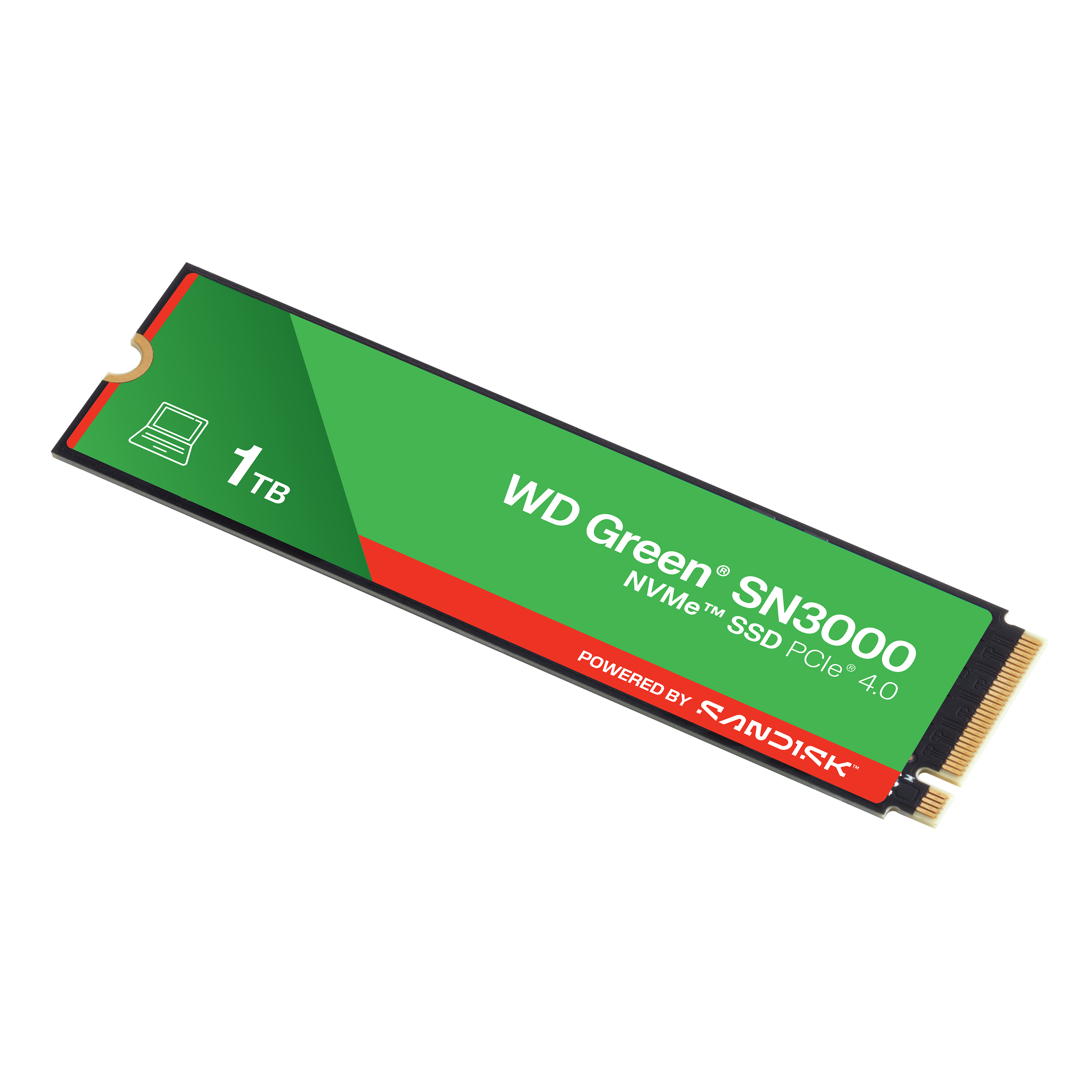 SSD 1TB W.D GREEN SN3000 (M.2 NVME GEN 4) (5.000/4.200MB/s)