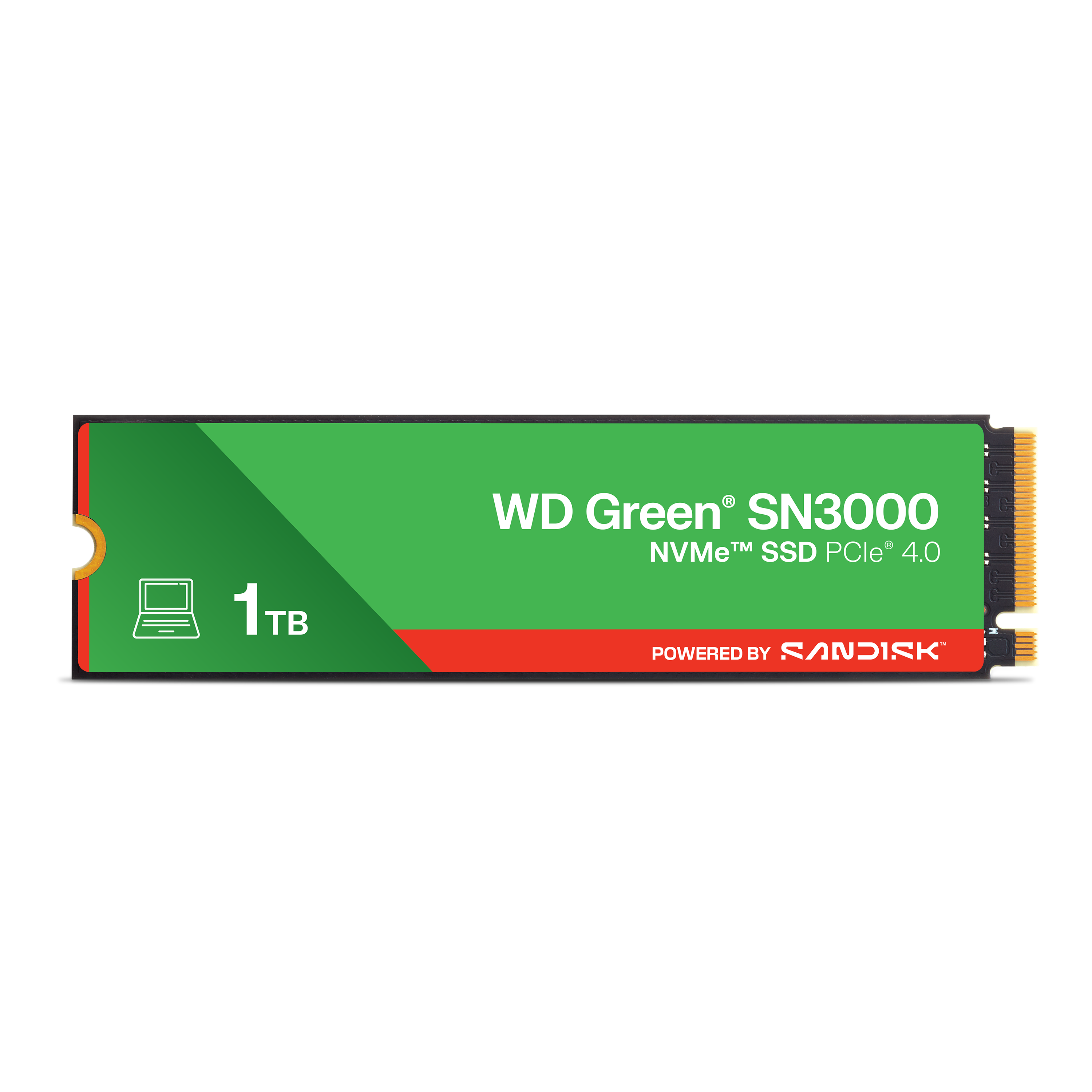 SSD 1TB W.D GREEN SN3000 (M.2 NVME GEN 4) (5.000/4.200MB/s)