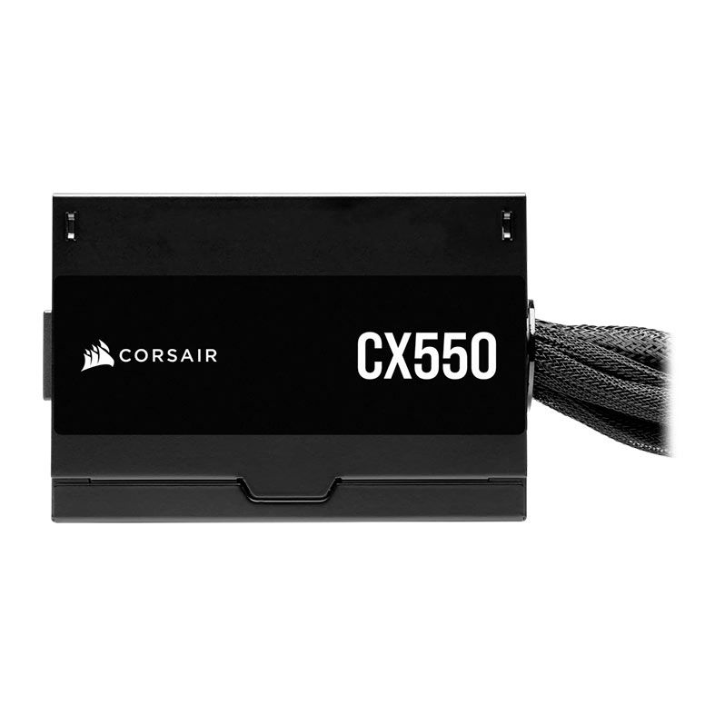 FONTE 550W CORSAIR CX550 ATX 80 PLUS BRONZE NÃO MODULAR PRETA CP-9020277-BR