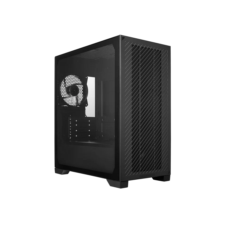 GABINETE COOLER MASTER ELITE 301 LITE MINI TOWER PRETO VIDRO TEMPERADO MATX/ITX E301L-KGNN-S00