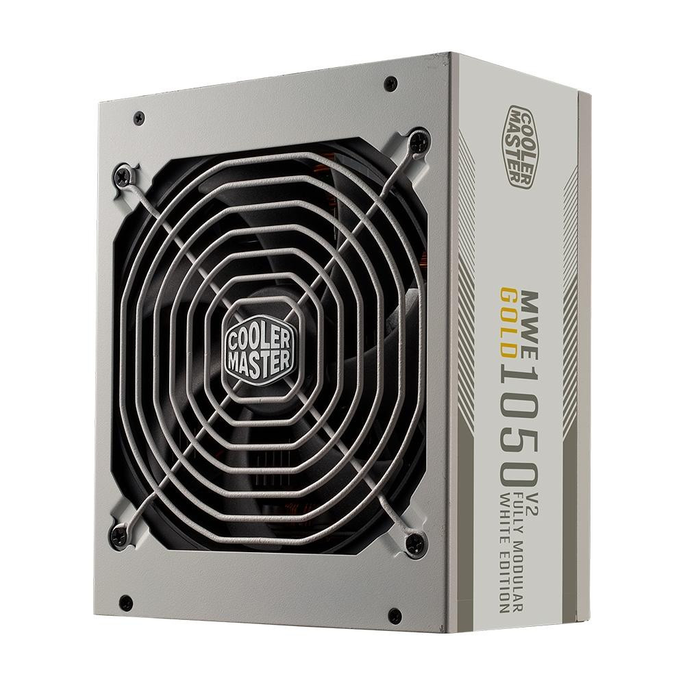FONTE 1050W COOLER MASTER MWE (GOLD V2) (FULL MODULAR) (WHITE EDITION)