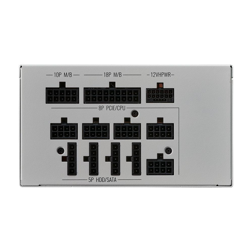 FONTE 1050W COOLER MASTER MWE (GOLD V2) (FULL MODULAR) (WHITE EDITION)