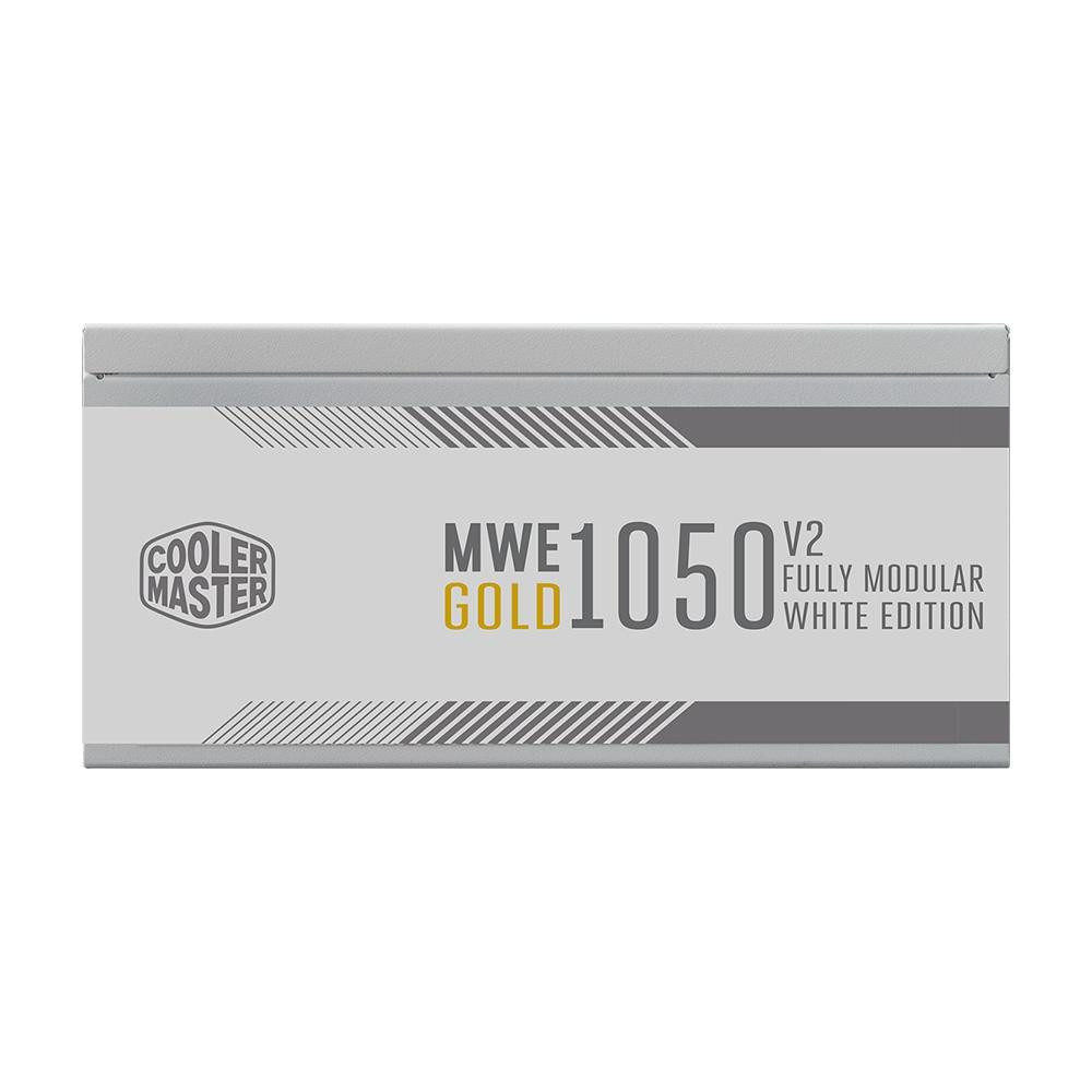 FONTE 1050W COOLER MASTER MWE (GOLD V2) (FULL MODULAR) (WHITE EDITION)