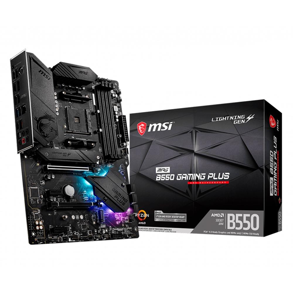 PLACA MÃE MSI B550 GAMING PLUS