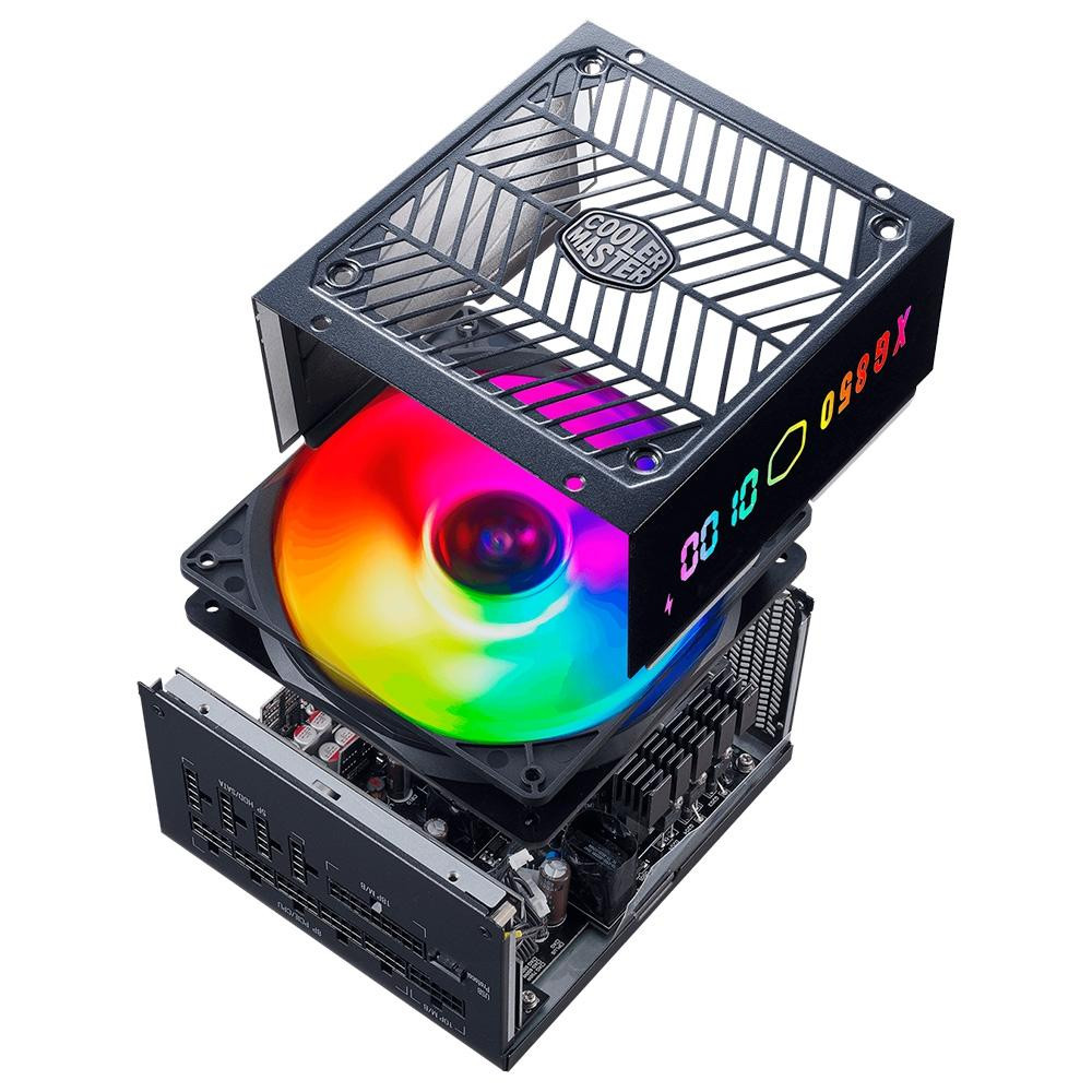FONTE 850W XG850 (PLATINUM) (FULL MODULAR) (RGB)