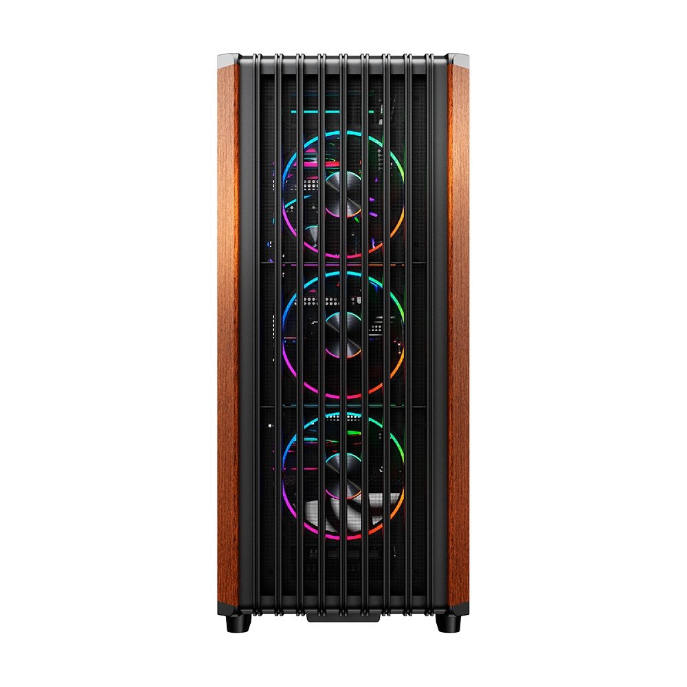 Gabinete Gamer Liketec Pinos E-ATX (Preto)