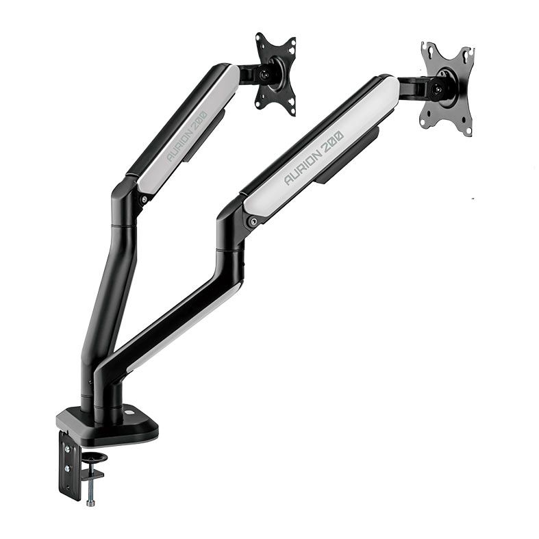 SUPORTE ARTICULADO PARA DOIS MONITORES AURION 200 (RGB)