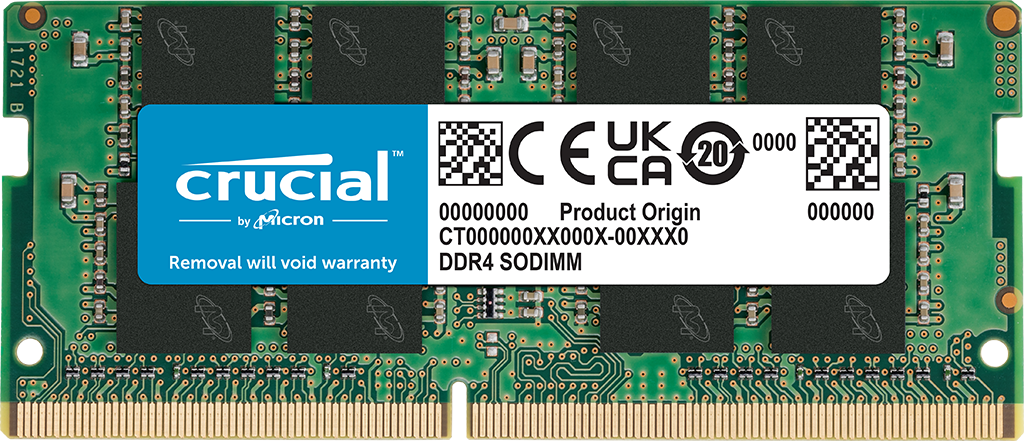 MEMORIA RAM 16GB CRUCIAL PC4 2666MHZ