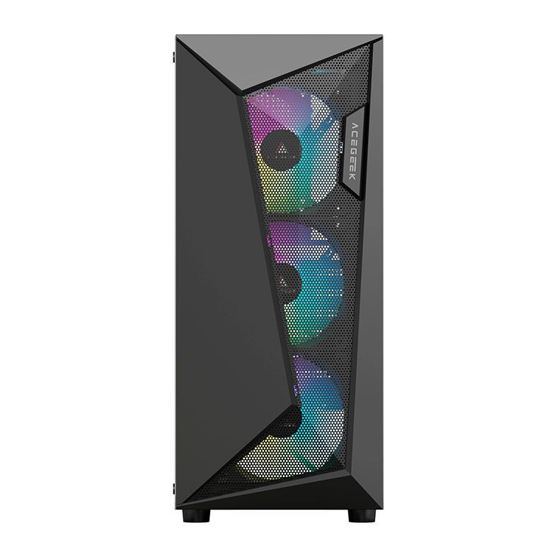 Gabinete Gamer AceGeek ATLAS R338 (COM 4 FANS)
