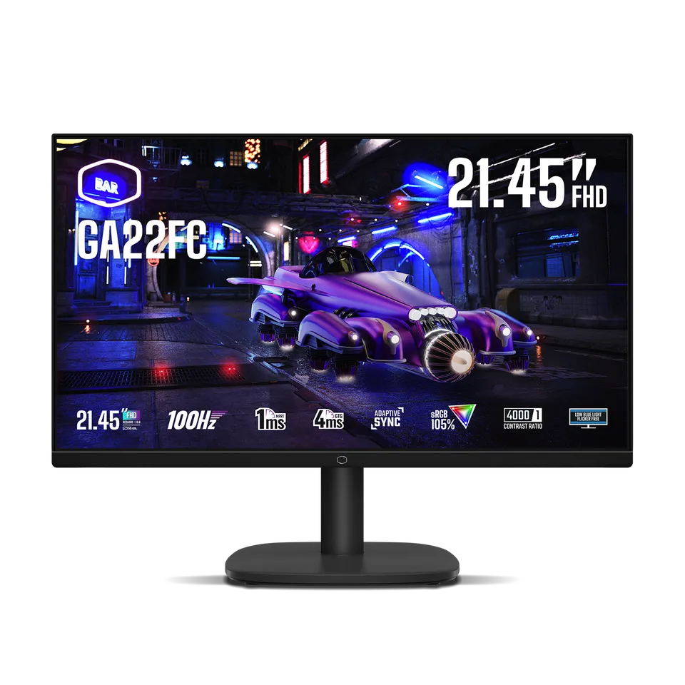 Monitor Gamer Cooler Master GA22FC (21,5') (1920x1080) (100hz)