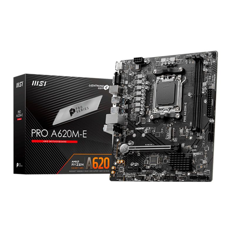 PLACA MÃE MSI PRO A620M-E