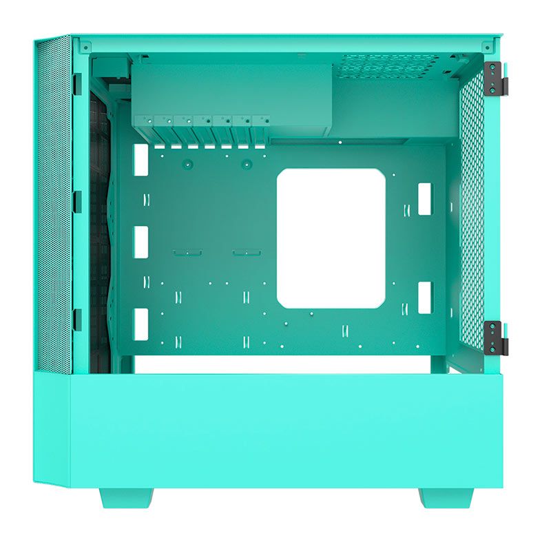 GABINETE GAMER AIGO DARKFLASH DLV22-GREEN MID TOWER VERDE VIDRO TEMPERADO ATX/MATX/ITX