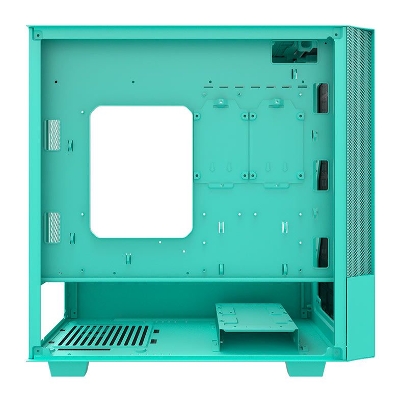 GABINETE GAMER AIGO DARKFLASH DLV22-GREEN MID TOWER VERDE VIDRO TEMPERADO ATX/MATX/ITX