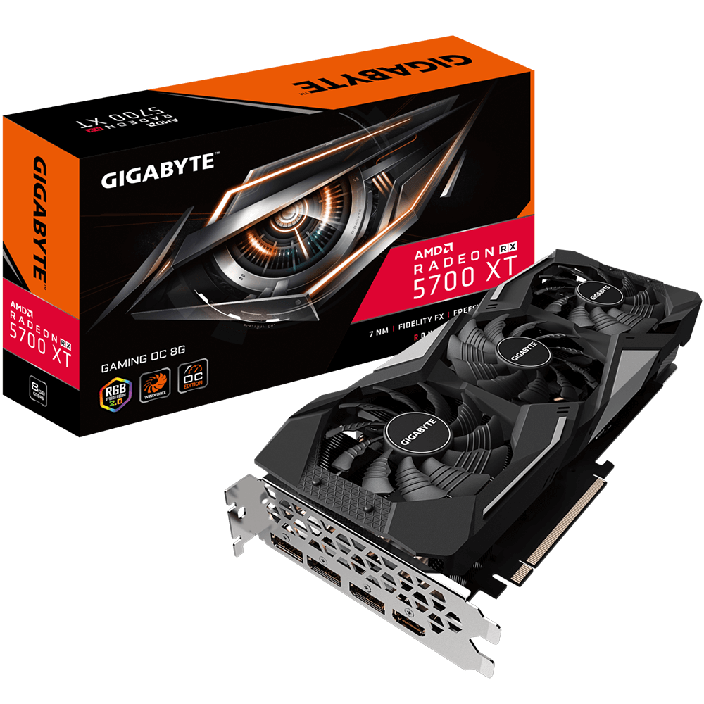 PLACA DE VIDEO 8GB GIGABYTE RADEON RX 5700 XT GAMING OC GDDR6 256-BIT PCIE 4.0