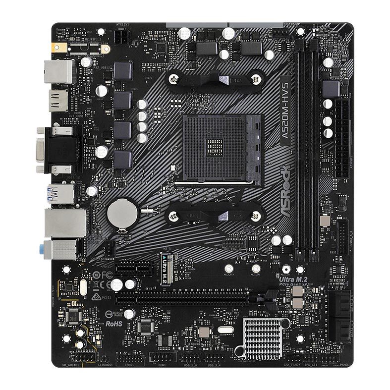 PLACA MÃE ASRock A520-HVS